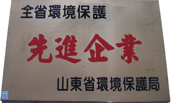 全省環(huán)境保護先進企業(yè)